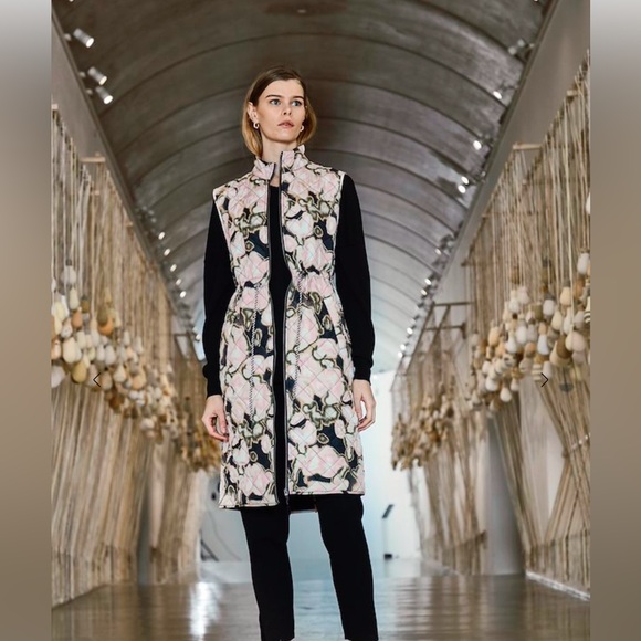 ICHI Cameo Pink Waist Coat sz (38) Medium - Picture 1 of 12